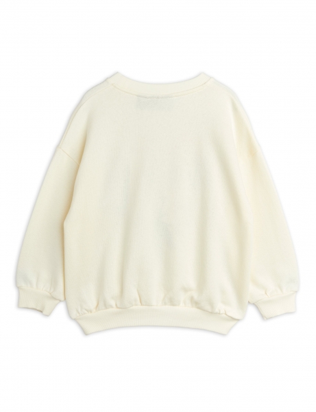 MINI RODINI Sweatshirt Alpine Flowers - white